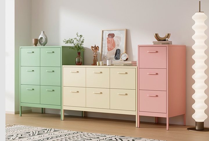 powder-coated steel cabinet