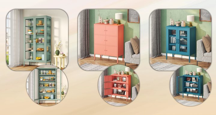 Kitchen——ideal storage cabinets